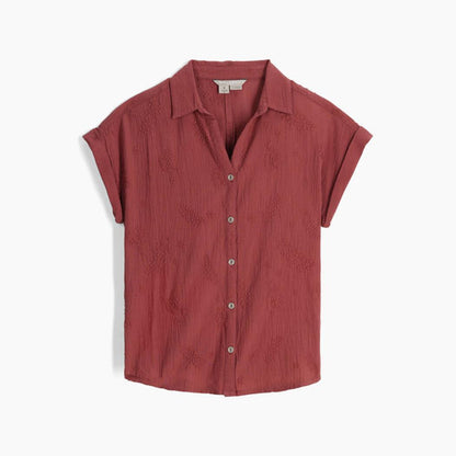 Royal Robbins Women's Oasis Short Sleeve-Women's - Clothing - Tops-Royal Robbins-Wild Rhubarb-S-Appalachian Outfitters