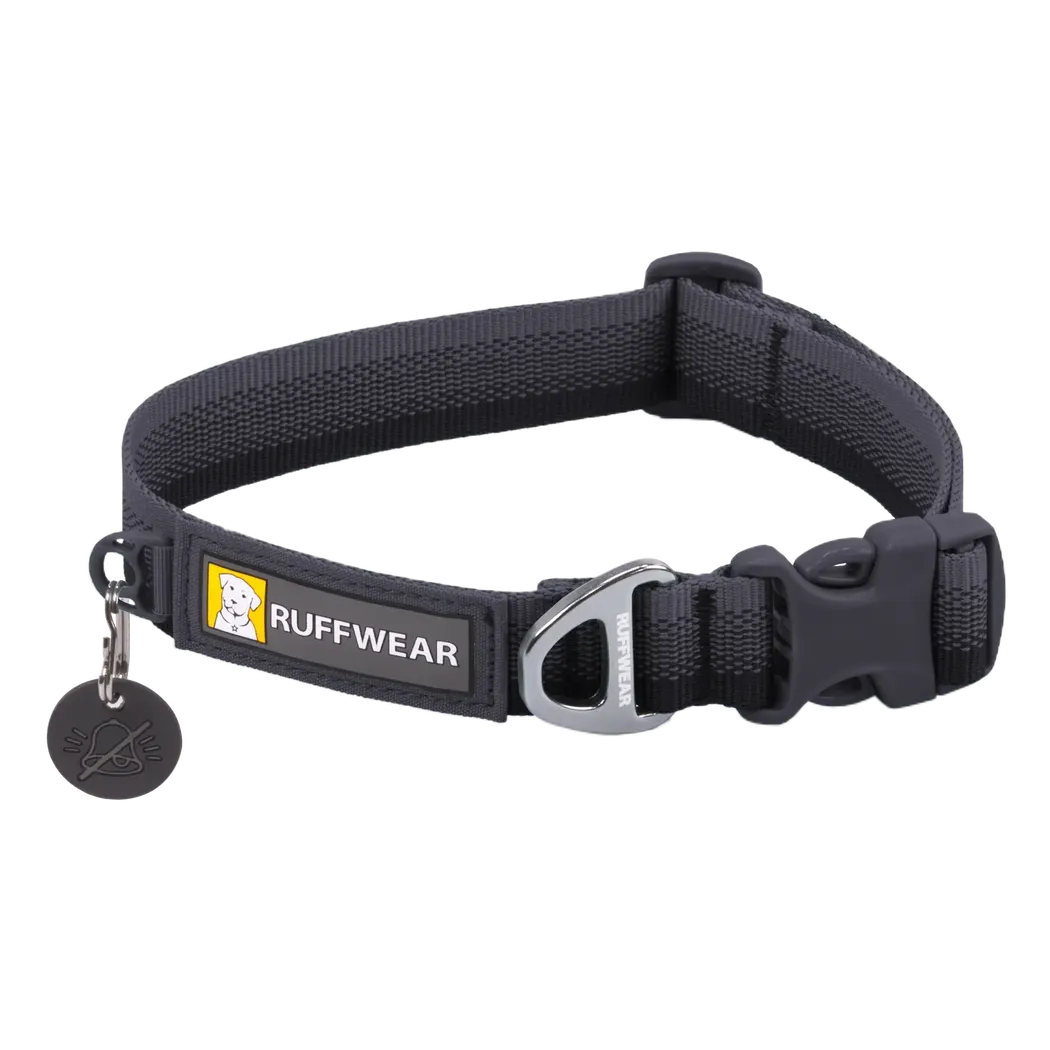 Ruffwear Front Range Collar-Pets - Collars-Ruffwear-Basalt Gray-M-Appalachian Outfitters