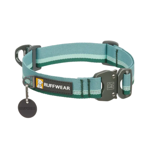 Ruffwear Top Rope Collar-Pets - Collars-Ruffwear-River Rock Green-S-Appalachian Outfitters