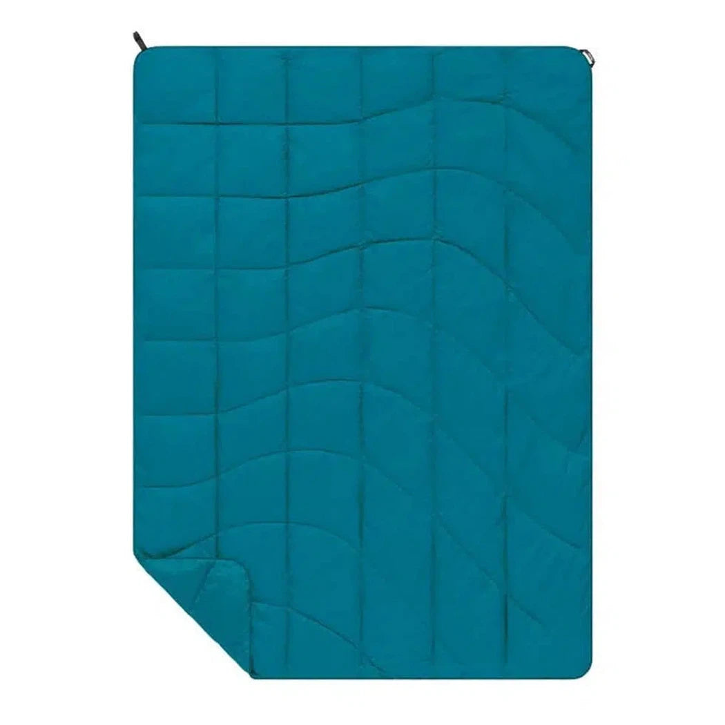 Rumpl Nanoloft Puffy Flame Blanket-Camping - Camp Furniture - Blankets-Rumpl-Barrier Reef-Appalachian Outfitters