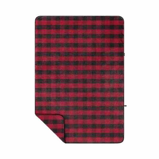 Rumpl Sherpa Fleece-Camping - Camp Furniture - Blankets-Rumpl-Buffalo Check-Appalachian Outfitters