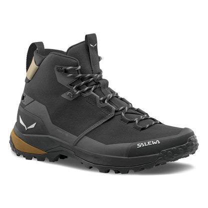 Salewa Men's Puez II Mid PTX-Men's - Footwear - Boots-Salewa-Black/Black-10-Appalachian Outfitters