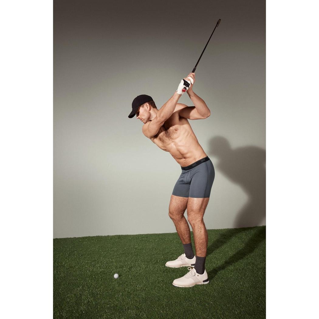 SAXX Quest Quick-Dry Mesh Boxer Brief Fly - 6"-Men's - Clothing - Underwear-SAXX-Appalachian Outfitters
