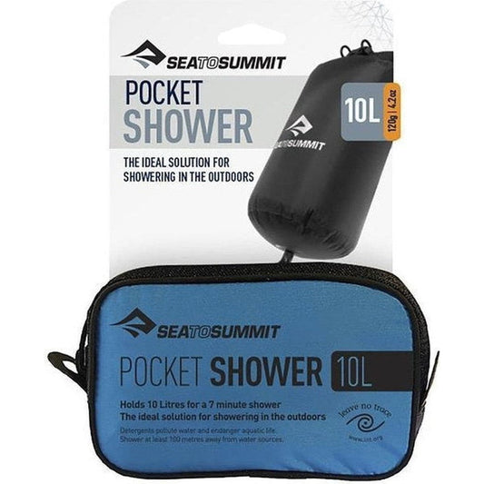 Sea To Summit Pocket Shower 10L-Camping - Health & Safety - Hygiene-Appalachian Outfitters
