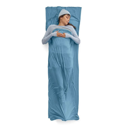Sea To Summit Breeze Lightweight Liner - Rectangular w/ Pillow Sleeve-Camping - Sleeping Bags - Liners-Sea To Summit-Appalachian Outfitters