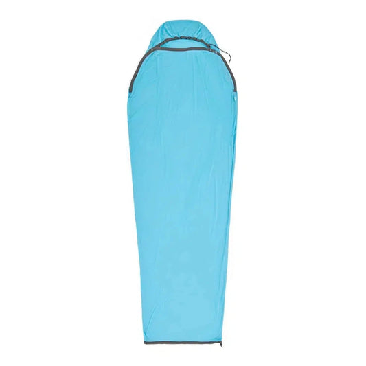 Sea To Summit Breeze Sleeping Bag Liner-Camping - Sleeping Bags - Liners-Sea To Summit-Mummy - 85in-Blue Atoll-Appalachian Outfitters