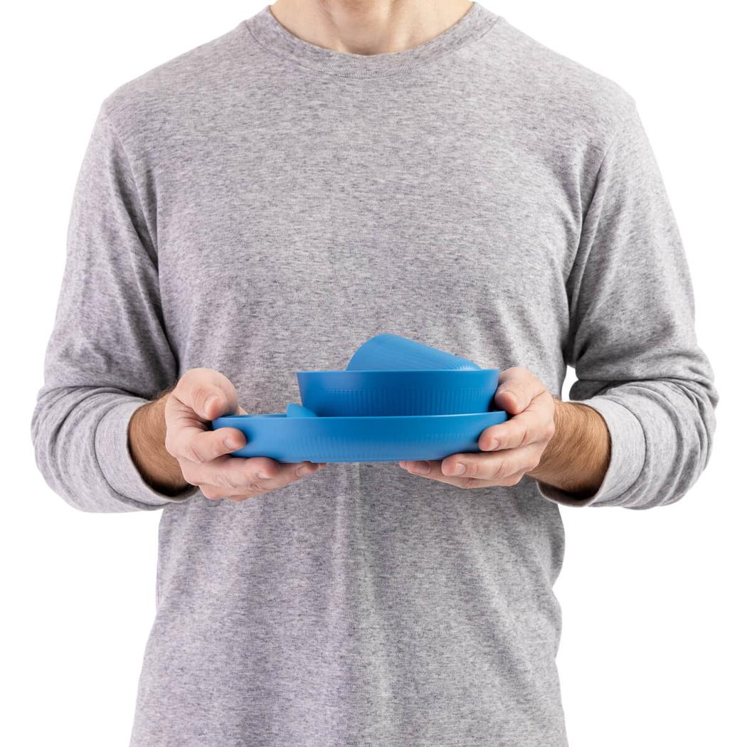 Sea To Summit Camp Dinnerware Set w/ Mesh Sack - [6 Piece]-Camping - Cooking - Pots & Pans-Sea To Summit-Appalachian Outfitters