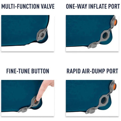 Sea To Summit Comfort Deluxe Sl Mat-Double-Camping - Sleeping Pads - Pads-Sea To Summit-Appalachian Outfitters
