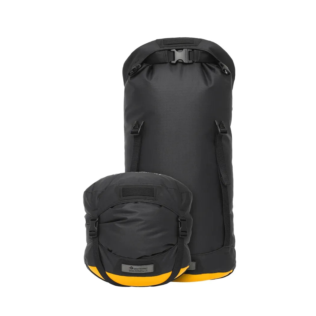 Sea To Summit Evac Heavy Duty Compression Dry Bag-Camping - First Aid - Hygenie-Sea To Summit-20L-Jet Black-Appalachian Outfitters