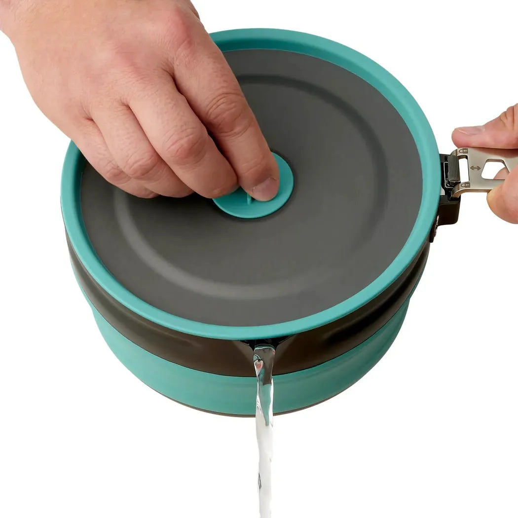 Sea To Summit Frontier UL Collapsible Pouring Pot - 2.2L-Camping - Cooking - Pots & Pans-Sea To Summit-Appalachian Outfitters
