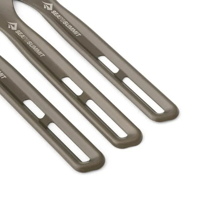 Sea To Summit Frontier UL Cutlery Set - [3 Piece] Fork, Spoon and Knife-Camping - Cooking - Dishware-Sea To Summit-Appalachian Outfitters