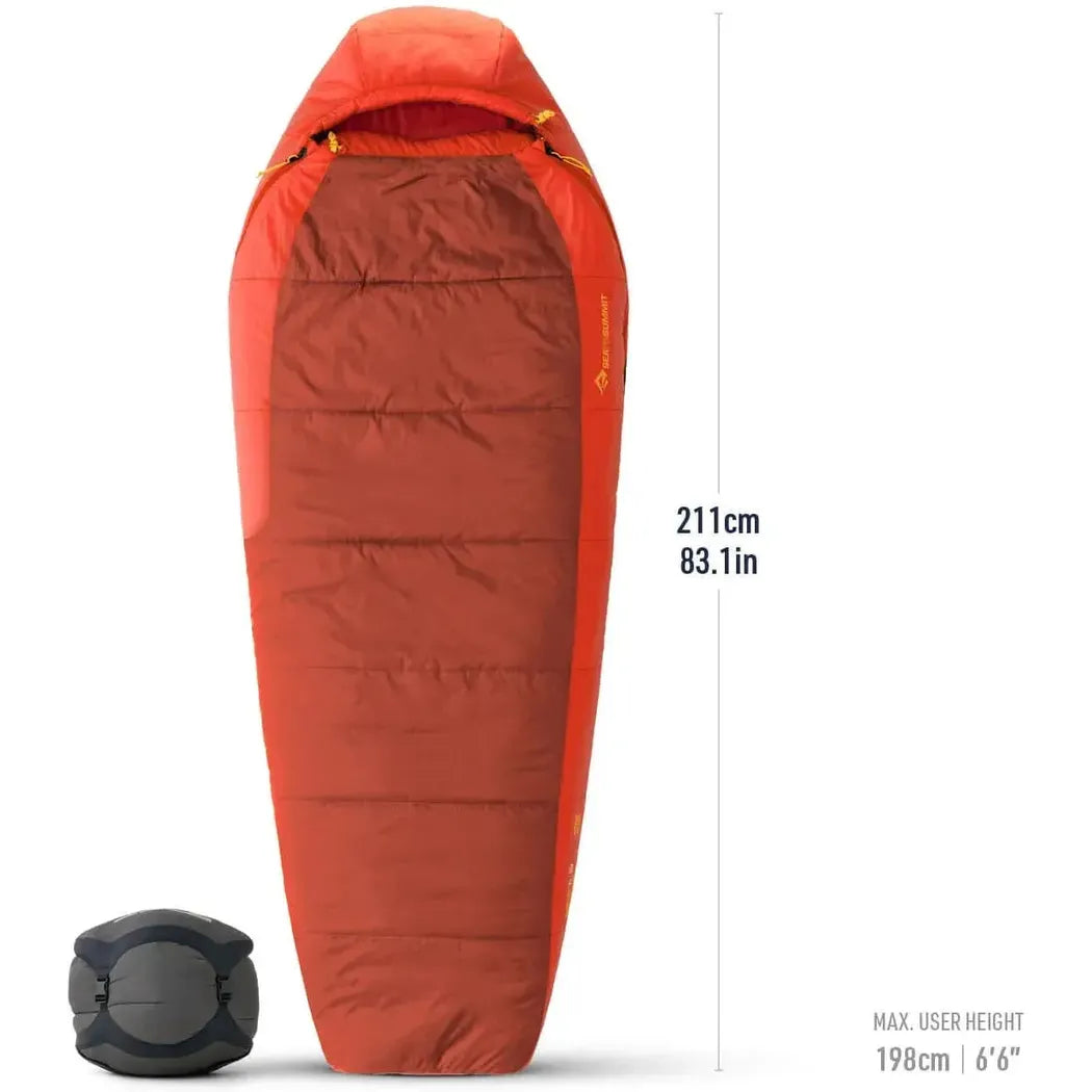 Sea To Summit Hamelin Synthetic Sleeping Bag-Camping - Sleeping Bags - Synthetic-Sea To Summit-15F|-9C-Long-Appalachian Outfitters