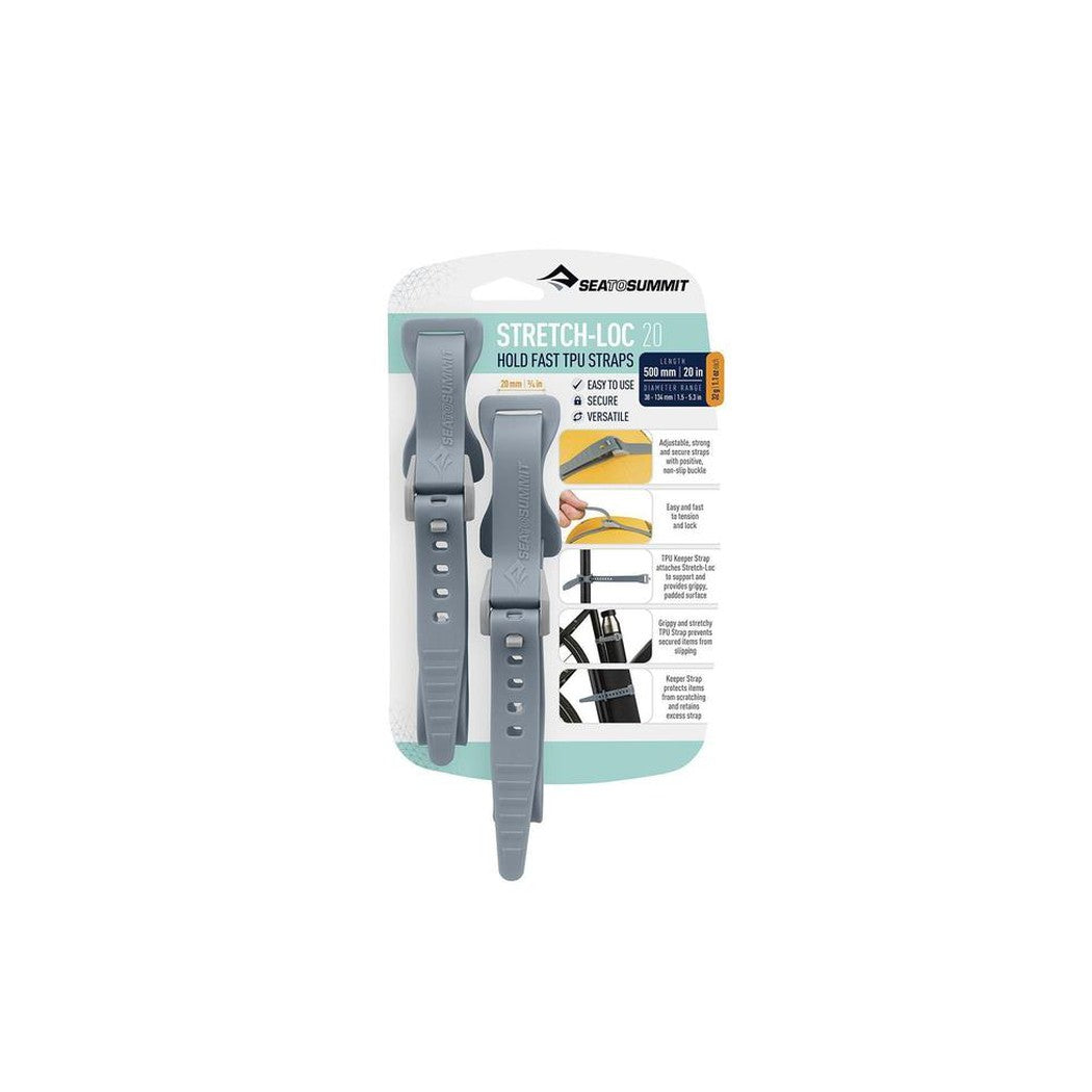 Sea To Summit-Stretch-Loc TPU Straps 2 Pack-Appalachian Outfitters