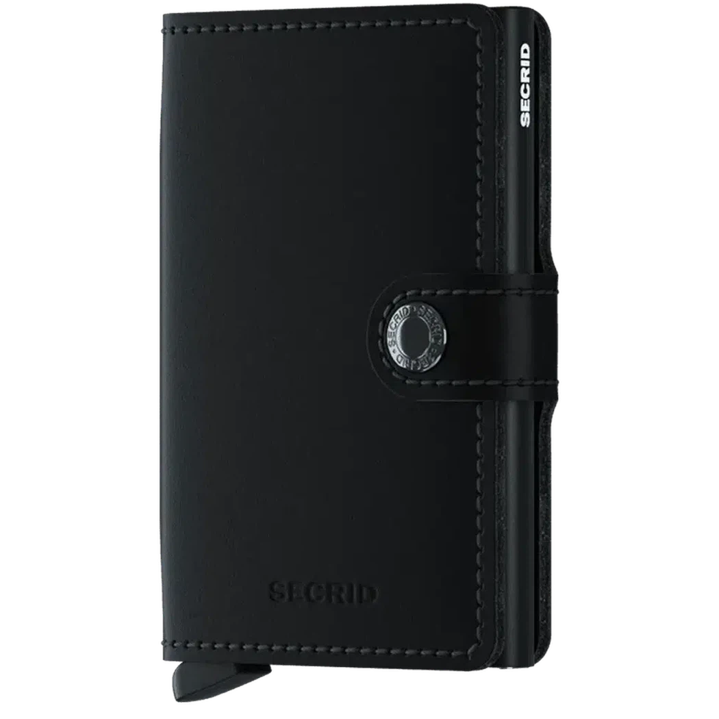 SECRID Mini Wallet - Matte-Accessories - Wallets-SECRID-Black-Appalachian Outfitters