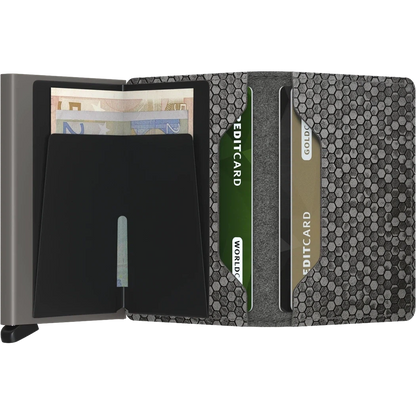 SECRID Slim - Hexagon-Accessories - Wallets-SECRID-Grey-Appalachian Outfitters