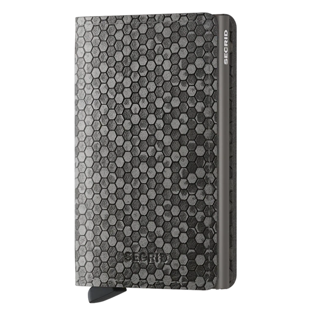 SECRID Slim - Hexagon-Accessories - Wallets-SECRID-Grey-Appalachian Outfitters