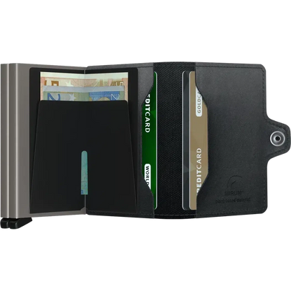 SECRID Twin Wallet - Mirum-Accessories - Wallets-SECRID-Black-Appalachian Outfitters