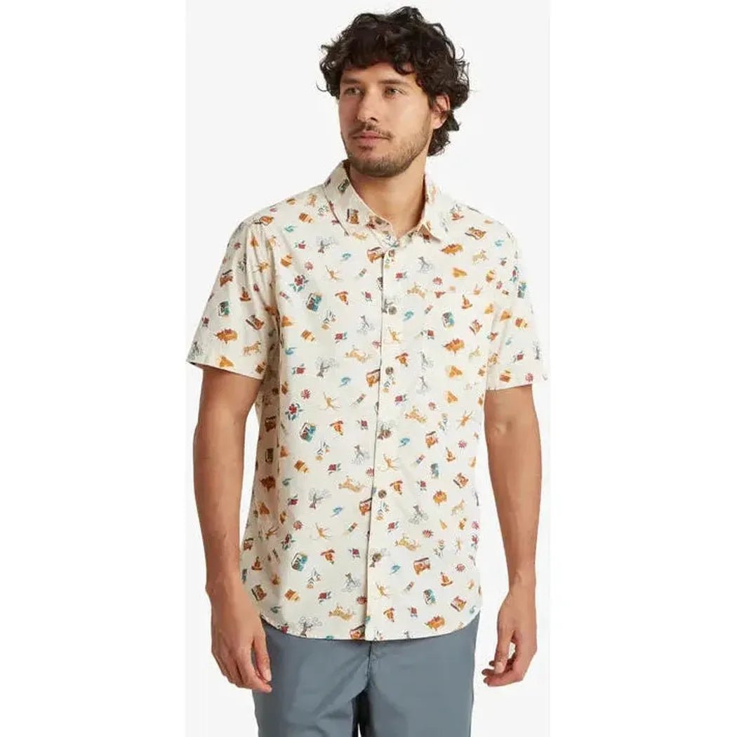 Sherpa Adventure Gear Men's Balun Short Sleeve Shirt-Men's - Clothing - Tops-Peetho Nepali-M-Appalachian Outfitters