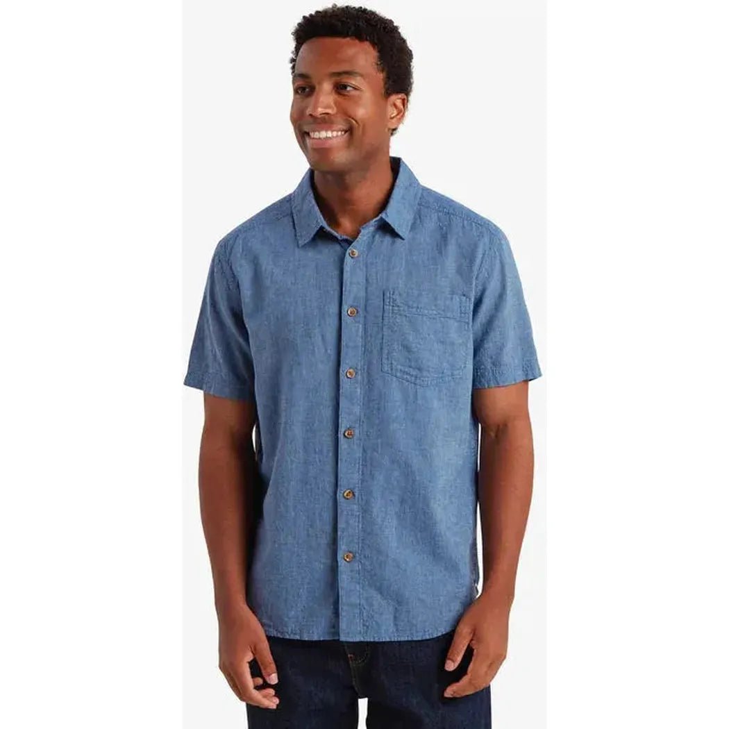 Sherpa Adventure Gear Men's Habba Short Sleeve Shirt-Women's - Clothing - Tops-Seaport-M-Appalachian Outfitters