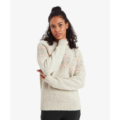 Sherpa Adventure Gear Samples - Women's Dumji Crew Sweater-Women's - Clothing - Tops-Ecru-S-Appalachian Outfitters