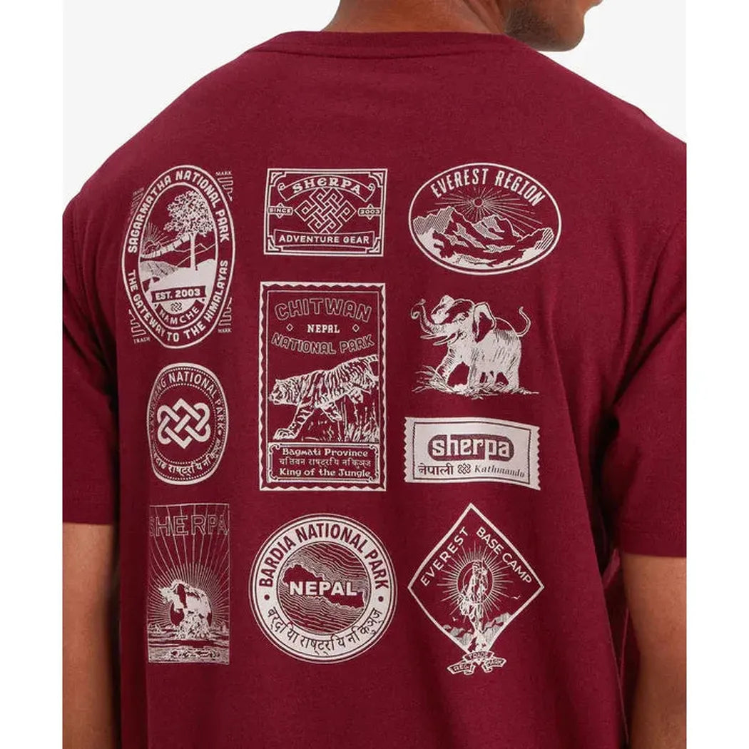 Sherpa Adventure Gear Men's Jutnu Badge Tee-Men's - Clothing - Tops-Sherpa Adventure Gear-Appalachian Outfitters