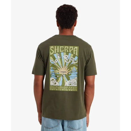 Sherpa Adventure Gear Men's Jutnu Psychedelic Tee-Men's - Clothing - Tops-Sherpa Adventure Gear-Appalachian Outfitters