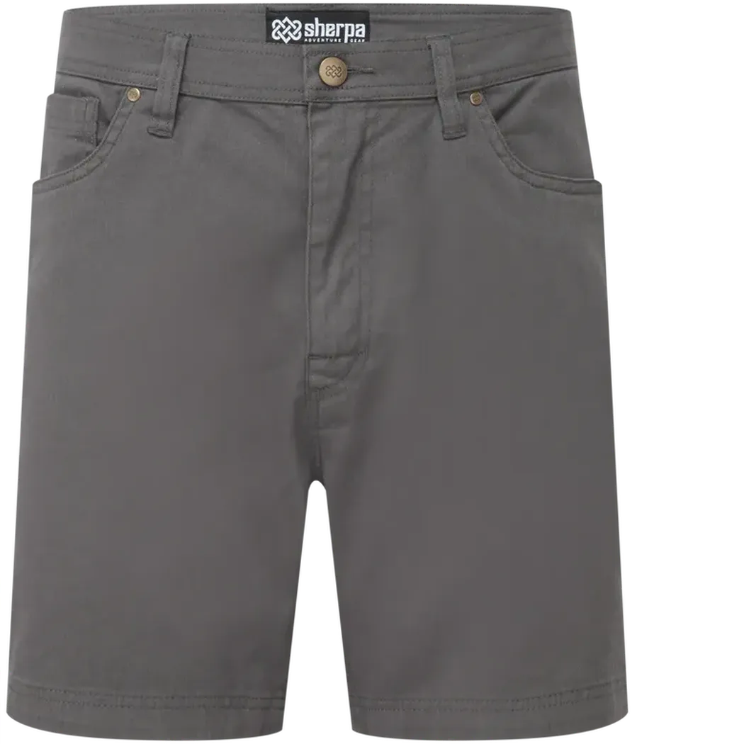 Sherpa Adventure Gear Sample - Men's Dando 5 Pocket Short-Men's - Clothing - Bottoms-Sherpa Adventure Gear-Kharani Grey-M-Appalachian Outfitters