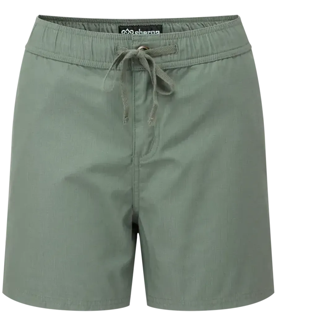Sherpa Adventure Gear Sample - Women's Ghoral Short-Women's - Clothing - Bottoms-Sherpa Adventure Gear-Dark Thyme-S-Appalachian Outfitters