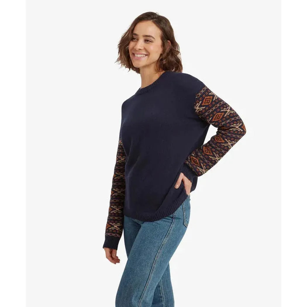 Sherpa Adventure Gear Samples - Women's Dorje Crew Neck Sweater-Women's - Clothing - Tops-Sherpa Adventure Gear-Appalachian Outfitters