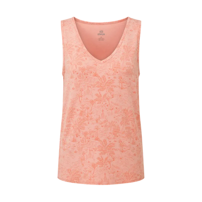 Sherpa Adventure Gear Women's Neha V-Neck Tank-Women's - Clothing - Tops-Sherpa Adventure Gear-Rose Gold-S-Appalachian Outfitters