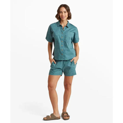 Sherpa Adventure Gear Women's Palmo Short Sleeve Shirt-Women's - Clothing - Tops-Sherpa Adventure Gear-Appalachian Outfitters