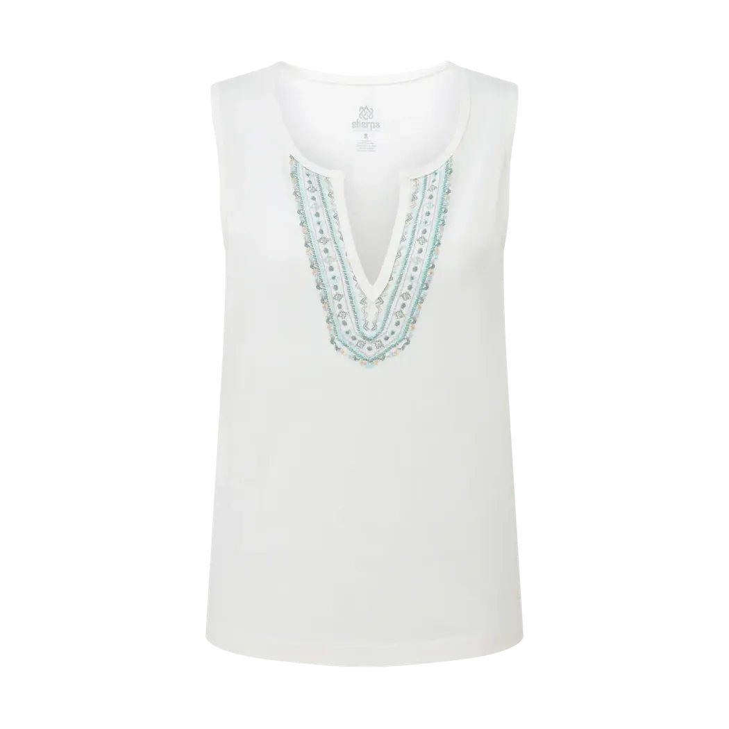 Sherpa Adventure Gear Women's Kalindi Tank-Women's - Clothing - Tops-Katha White-S-Appalachian Outfitters