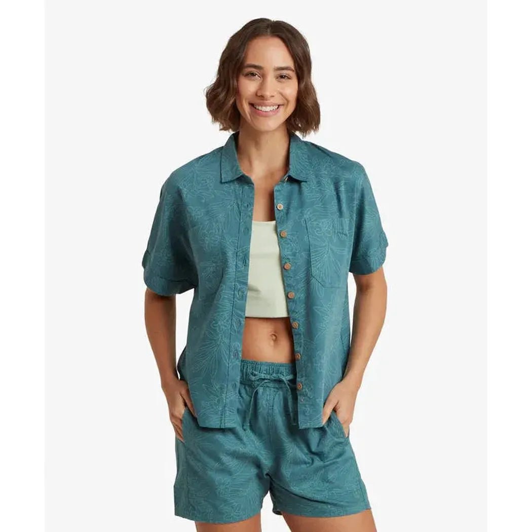 Sherpa Adventure Gear Women's Palmo Short Sleeve Shirt-Women's - Clothing - Tops-Appalachian Outfitters