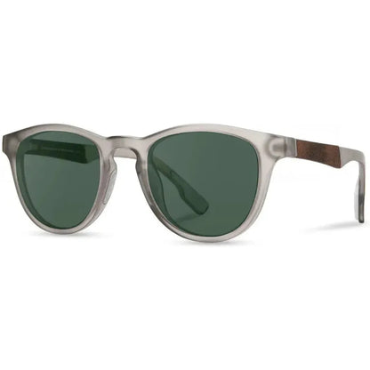 Shwood Handcrafted Francis ACTV-Accessories - Eyewear - Sunglasses-Shwood Handcrafted-Matte Smoke // Elm Burl-G15 Polarized-Appalachian Outfitters