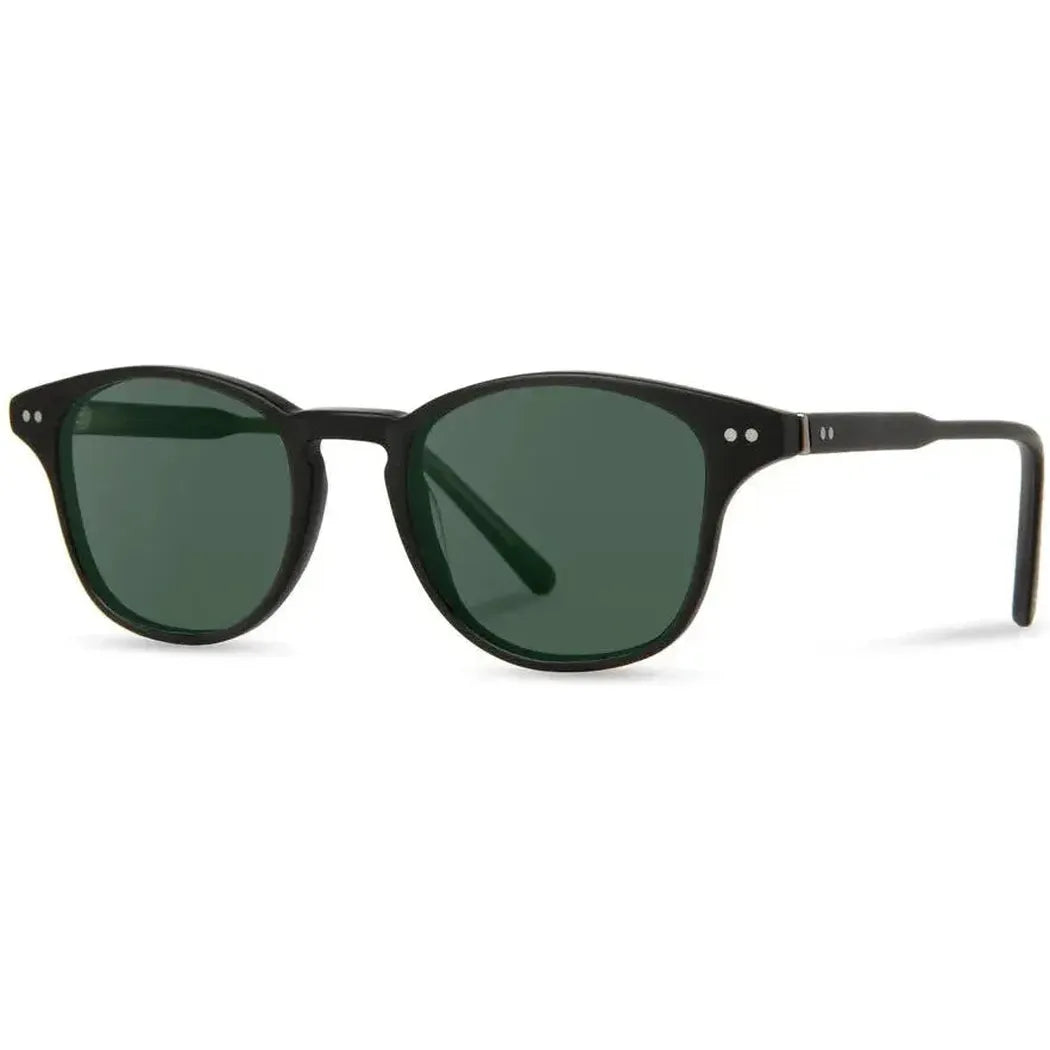 Shwood Handcrafted Kennedy-Accessories - Eyewear - Sunglasses-Shwood Handcrafted-Matte Black-G15 Polarized-Appalachian Outfitters