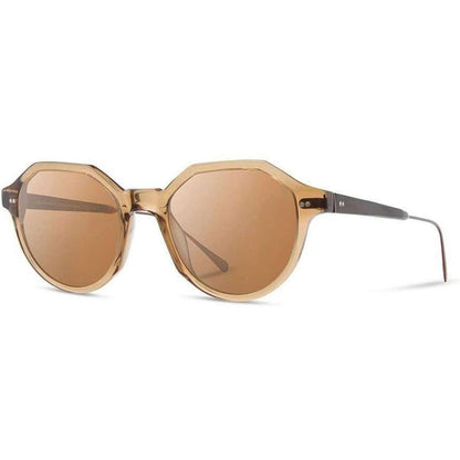 Shwood Handcrafted Powell-Accessories - Eyewear - Sunglasses-Shwood Handcrafted-Copper Crystal & Copper // Ebony-Brown Polarized-Appalachian Outfitters