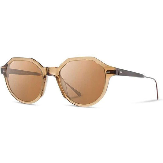 Shwood Handcrafted Powell-Accessories - Eyewear - Sunglasses-Shwood Handcrafted-Copper Crystal & Copper // Ebony-Brown Polarized-Appalachian Outfitters