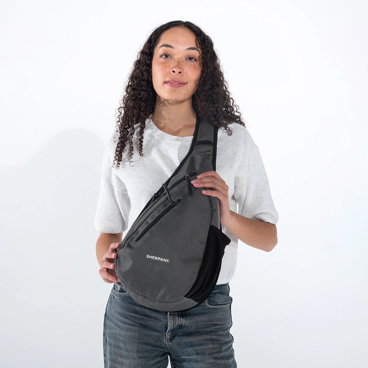 Sherpani Esprit AT | Anti-Theft Sling - Granite Grey product image