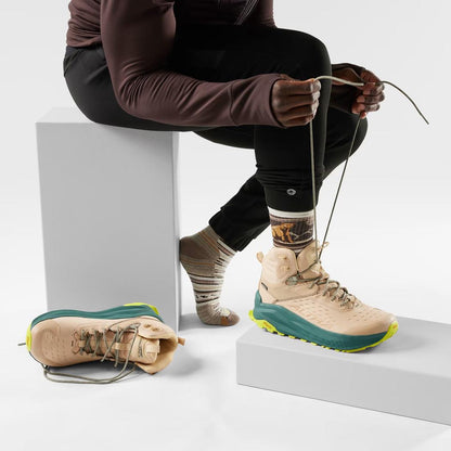 Smartwool Hike Tareted Cushion Bear Stripe Mid Crew Socks-Accessories - Socks - Unisex-Appalachian Outfitters