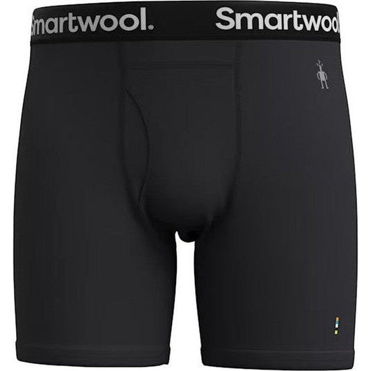 Smartwool Men's Active Boxer Brief Boxed-Men's - Clothing - Underwear-Black-M-Appalachian Outfitters