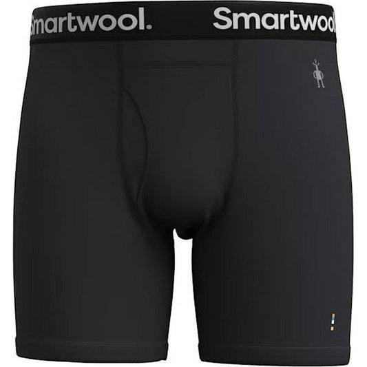 Smartwool Men's Merino Boxer Brief Boxed-Men's - Clothing - Underwear-Black-S-Appalachian Outfitters