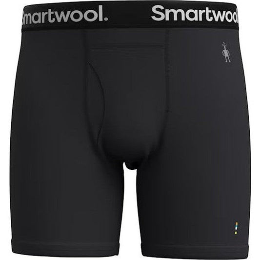 Smartwool Men's Active Boxer Brief Boxed-Men's - Clothing - Underwear-Smartwool-Black-M-Appalachian Outfitters