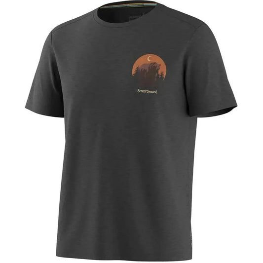 Smartwool Men's Lunar Bear Active Short Sleeve Graphic Tee-Men's - Clothing - Tops-Smartwool-Appalachian Outfitters