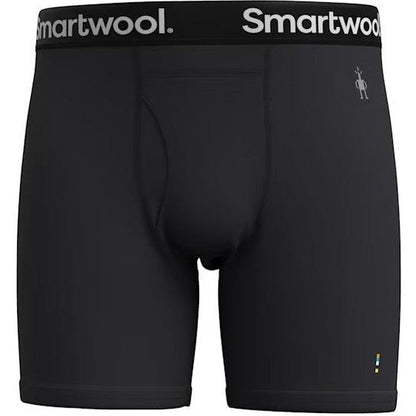 Smartwool Men's Merino Boxer Brief Boxed-Men's - Clothing - Underwear-Smartwool-Black-M-Appalachian Outfitters