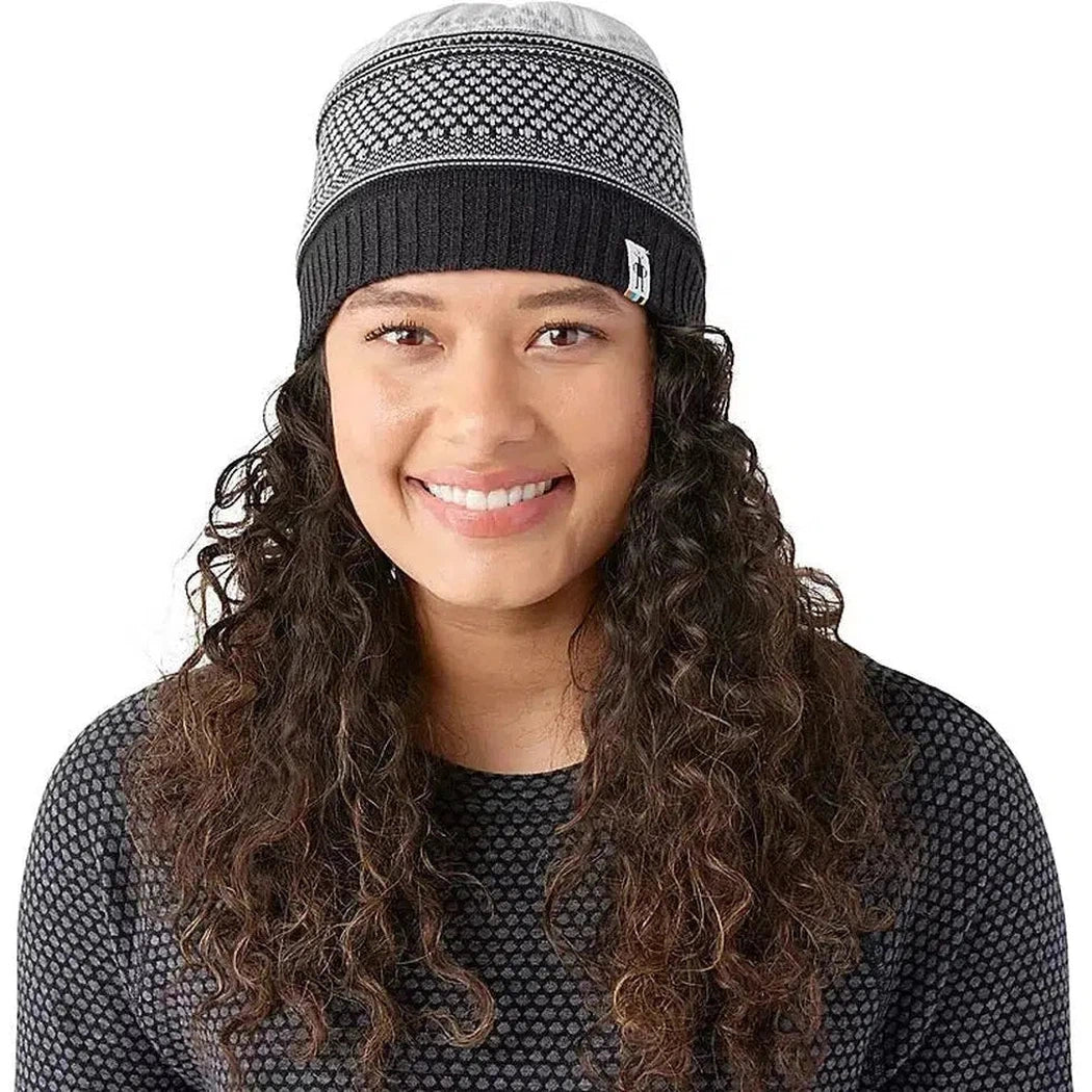 Popcorn Cable Reversible Beanie-Accessories - Hats - Unisex-Smartwool-Natural-Appalachian Outfitters