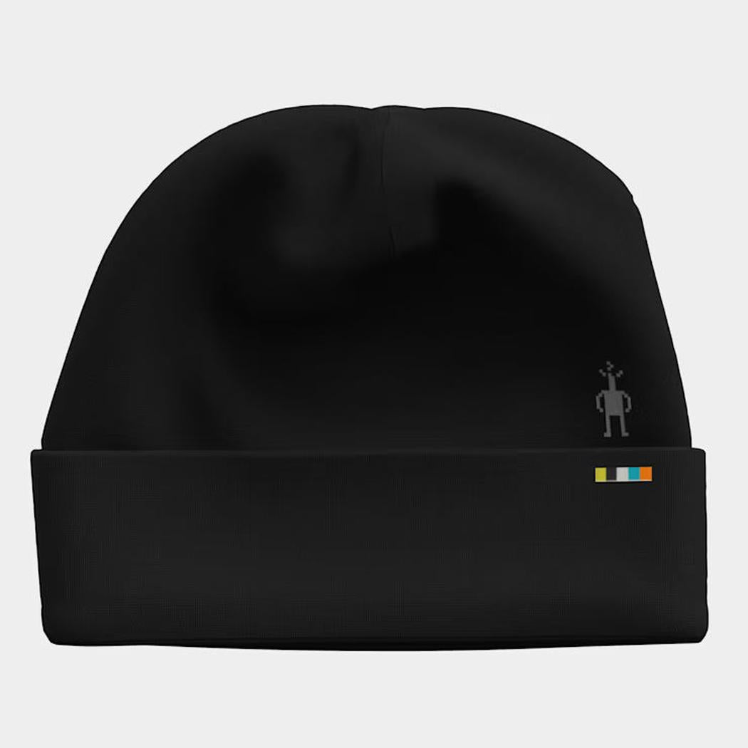 Smartwool Thermal Merino Reversible Cuffed Beanie-Accessories - Hats - Unisex-Smartwool-Black-Appalachian Outfitters