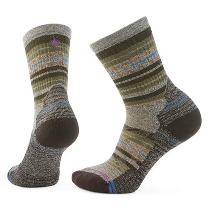 Smartwool Women's Hike Light Cushion Margarita Crew-Accessories - Socks - Unisex-Smartwool-Taupe/Natural Marl-S-Appalachian Outfitters