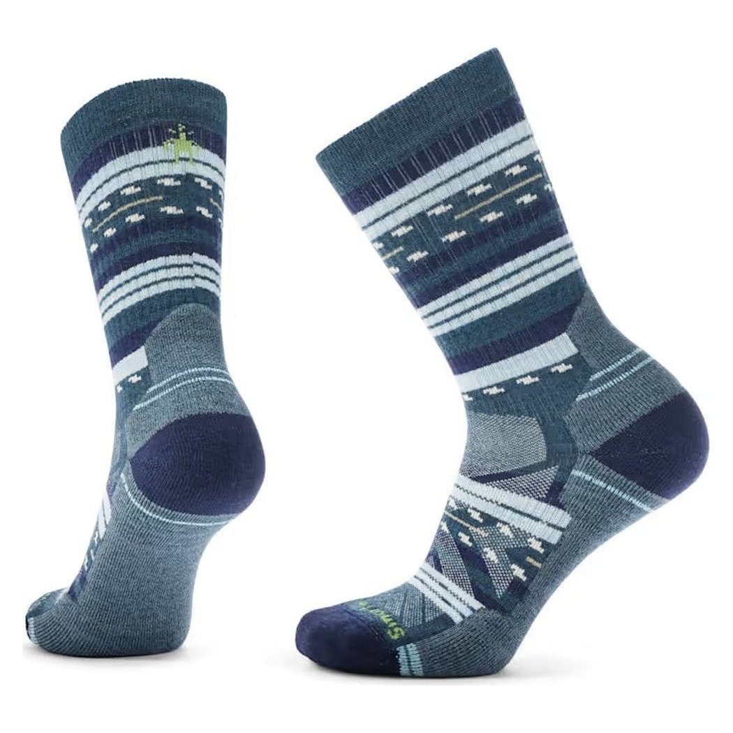 Smartwool Women's Hike Light Cushion Margarita Crew-Accessories - Socks - Women's-Deep Navy-M-Appalachian Outfitters