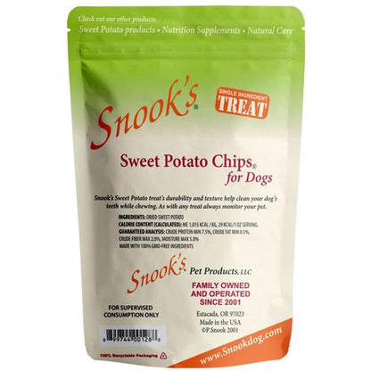 Snook’s Pet Products Sweet Potato Chips Outdoor Dogs