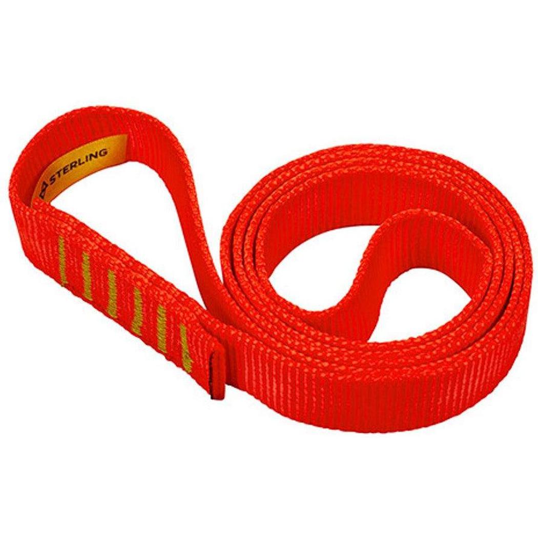 Sterling Rope 1' Tubular Nylon Sling-Climbing - Cord and Webbing - Slings-Sterling Rope-24-Orange-Appalachian Outfitters